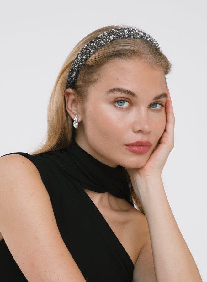 AIBFRID Rhinestone Headbands for Women Thick Crystal Headband Sparkly Diamond Hairbands Fashion Head Band Hair Accessories - Image 5